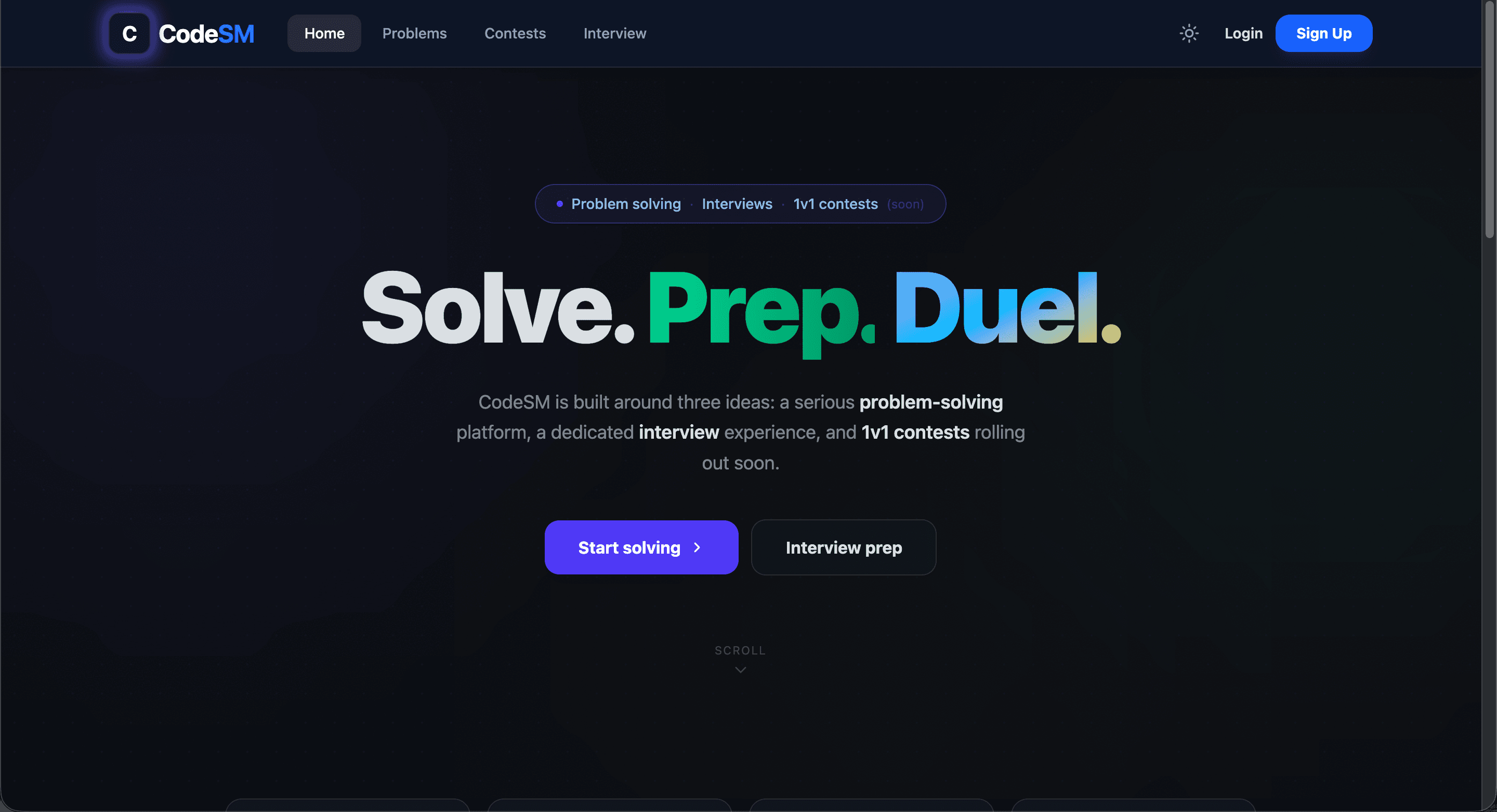 CodeSM preview