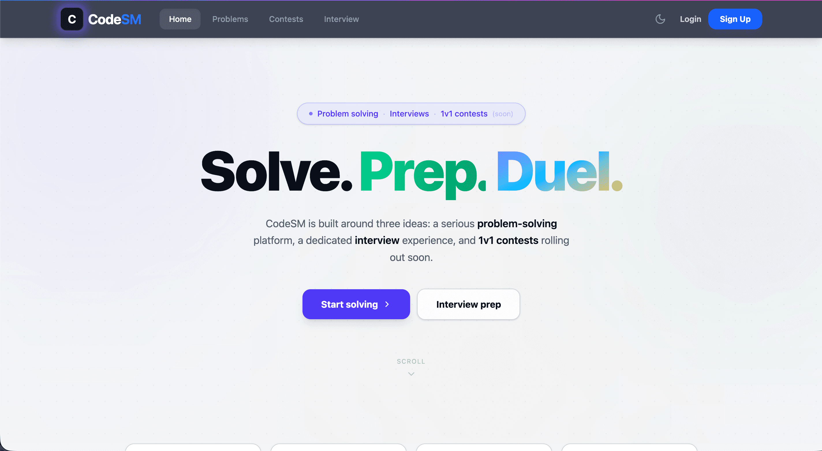 CodeSM preview